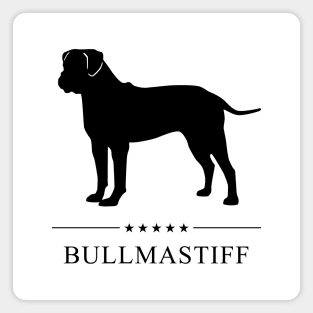 Bullmastiff Black Silhouette Magnet